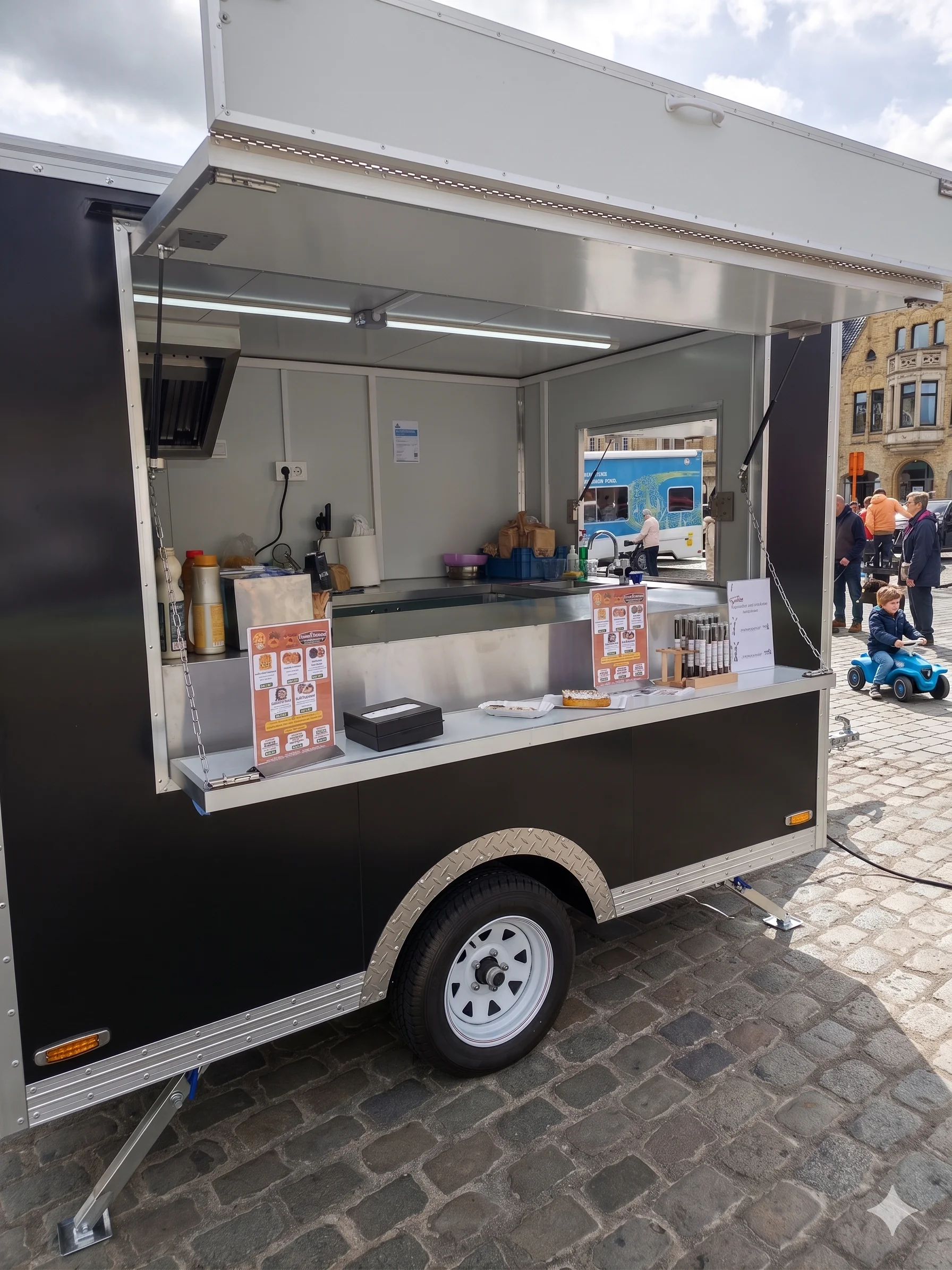 AB Foodtruck op de markt